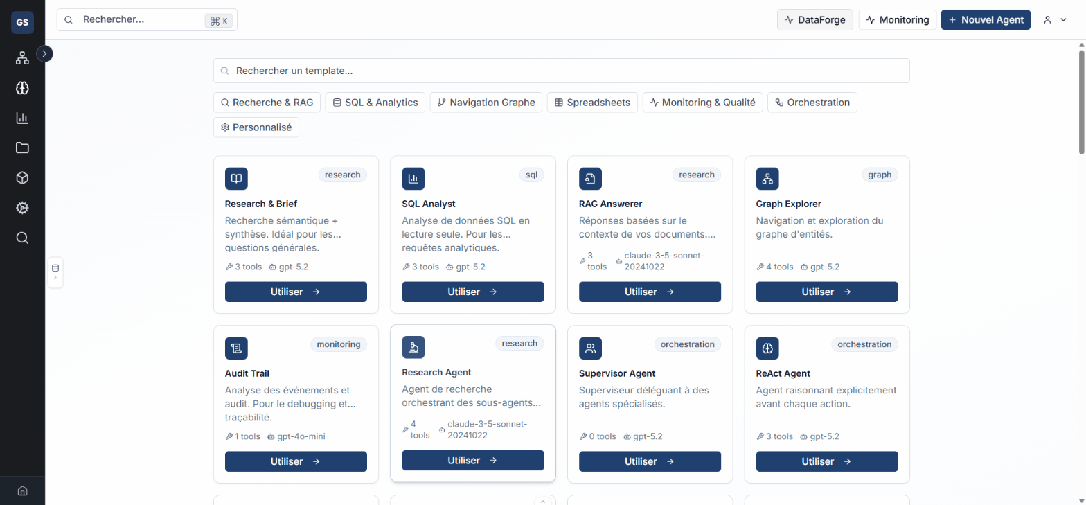 Navigation vers le monitoring